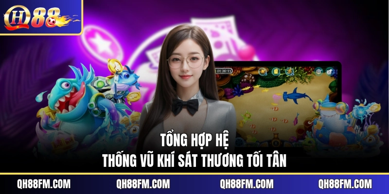 Tổng hợp hệ thống vũ khí sát thương tối tân